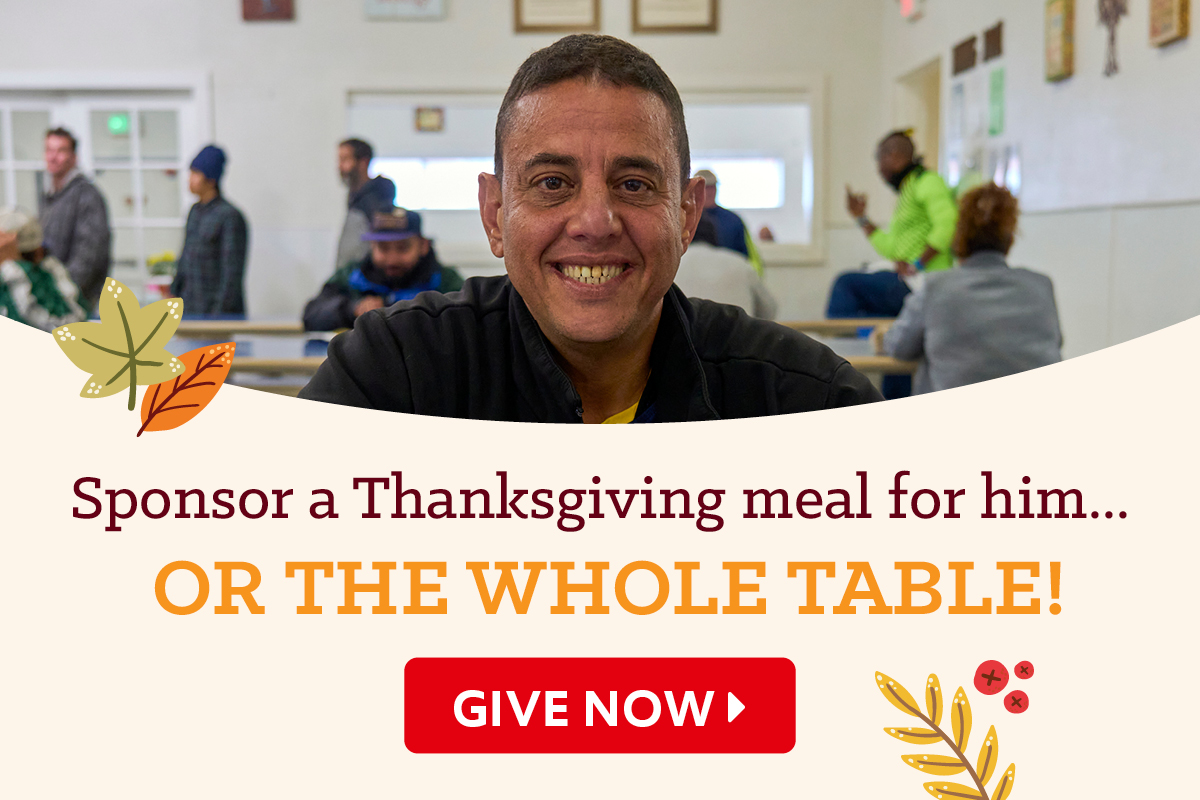 Sponsor a Thanksgiving meal